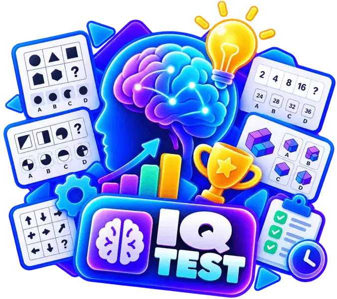 أداة اختبار الذكاء والقدرات (IQ Test) — قياس نسبة الذكاء والمنطق العقلي أونلاين مجانًا