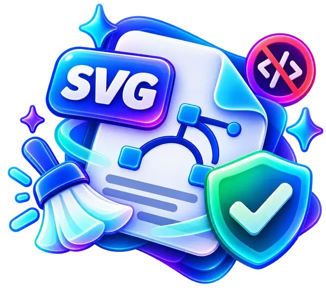 أداة تنظيف ملفات SVG أونلاين مجانًا